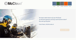 Desktop Screenshot of mccloud.nl